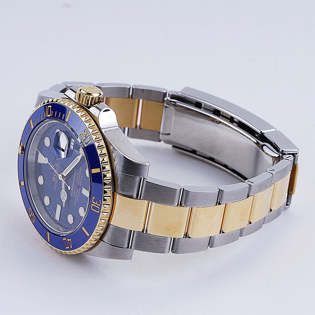 Rolex Submariner blue bezel blue dial two tone