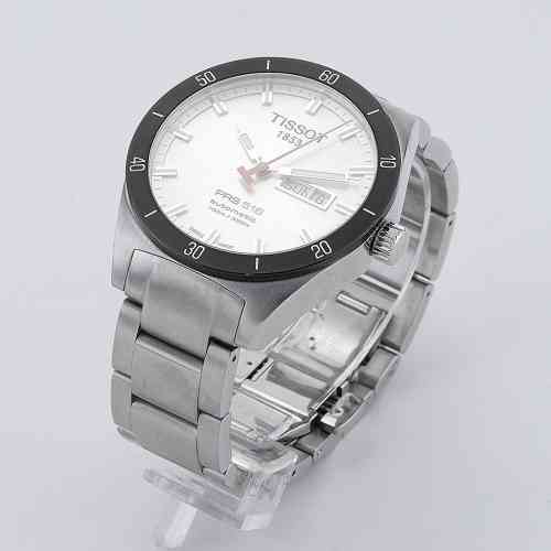 TISSOT PRS 516 AUTOMATIC ホワイト Tissot T-Sport Quartz Watch | T91.1.488.31