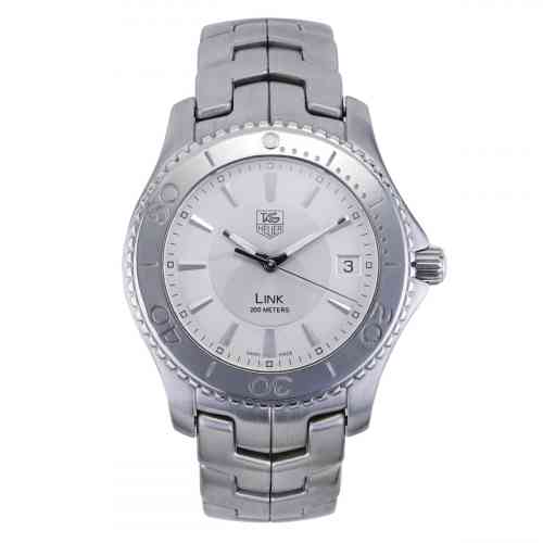 TAG Heuer LINK シルバー 時計 TAG Heuer Link Silver Circa 2010 | New York Jewelers Chicago