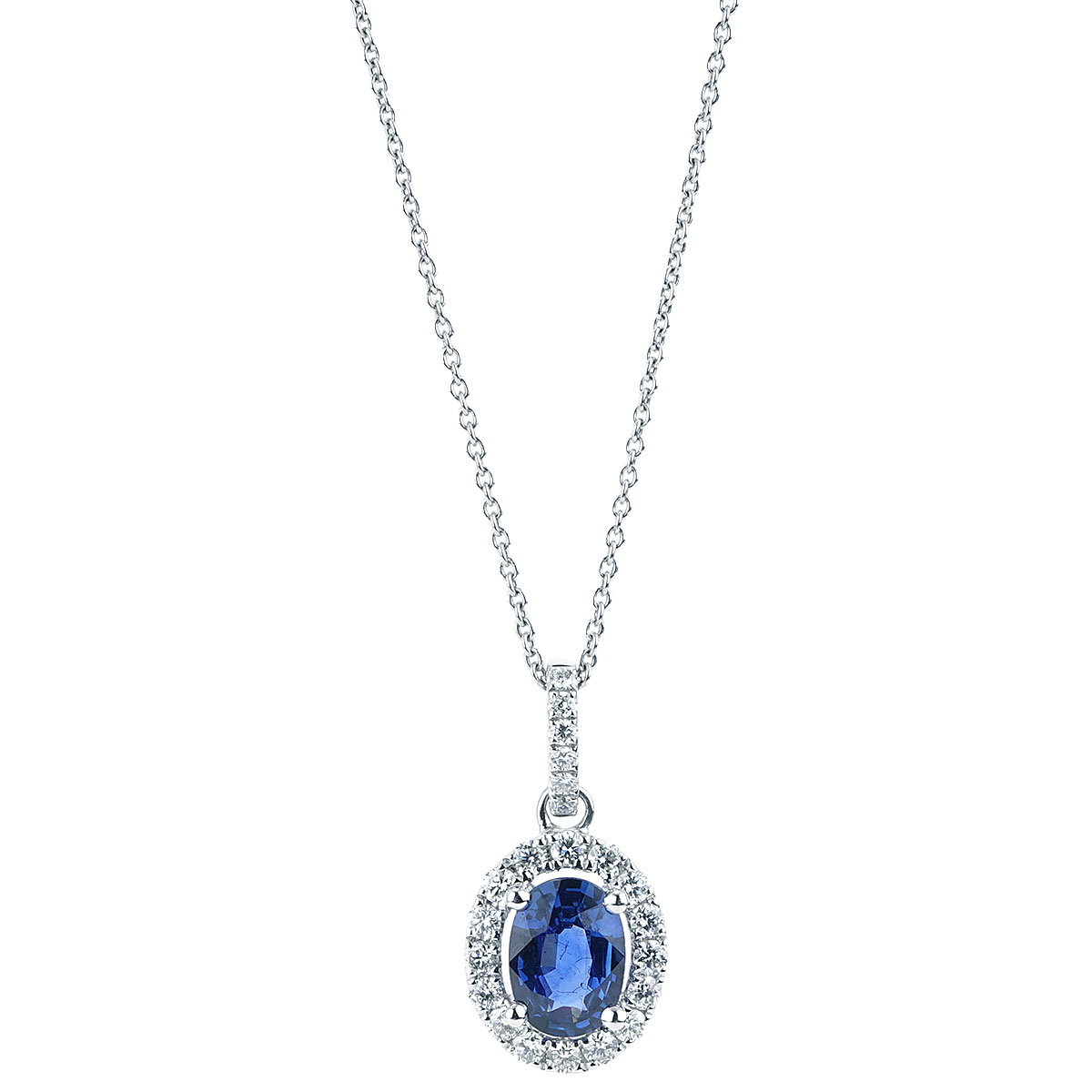 Blue sapphire pendant on sale price