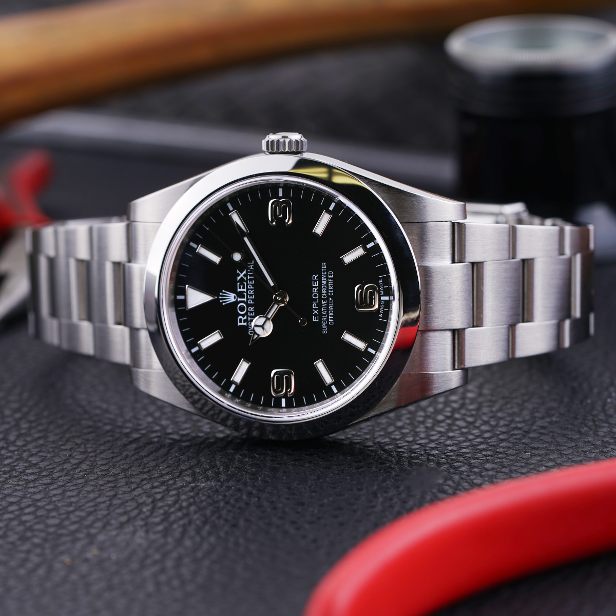 Rolex Explorer I Black Dial Circa 2015