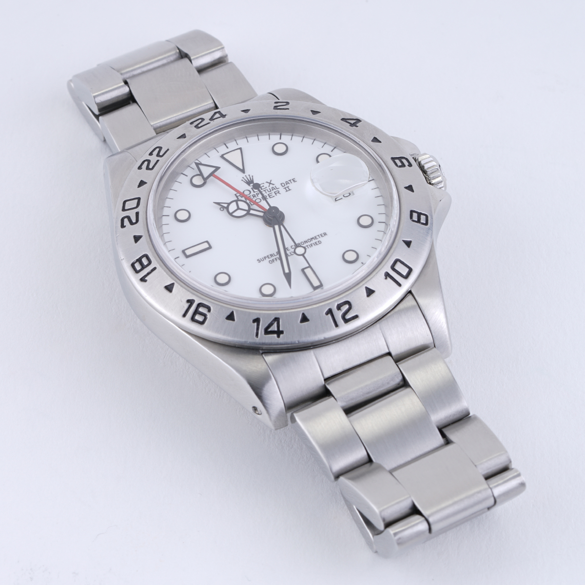 Rolex Explorer II Polar White Circa 1990 New York Jewelers Chicago