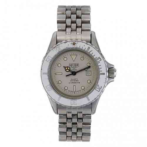 TAG Heuer 1000 Series 33mm Silver Dial Stainless Steel New York