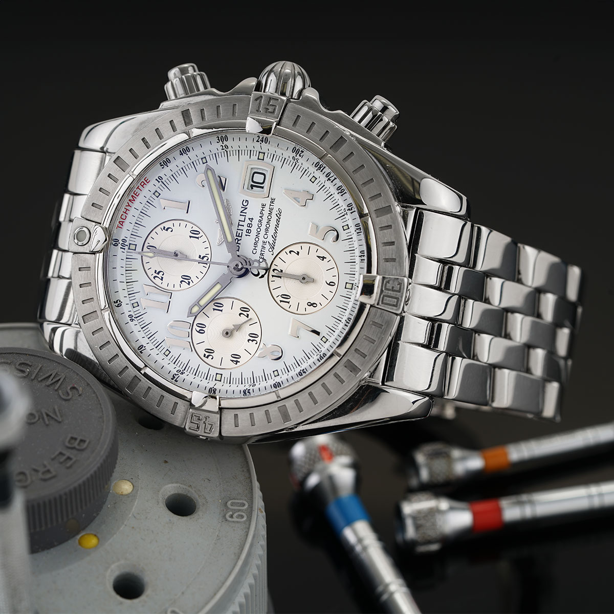 ブライトリング CHRONOMAT EVOLUTION Breitling Chronomat Evolution Circa 2007 | New York Jewelers