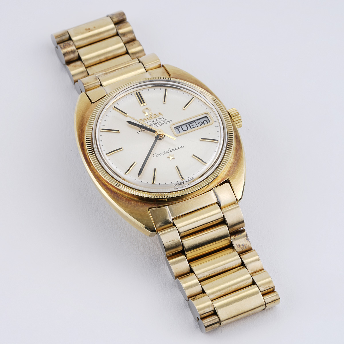 Vintage Omega Constellation Silver Dial 1970s | New York