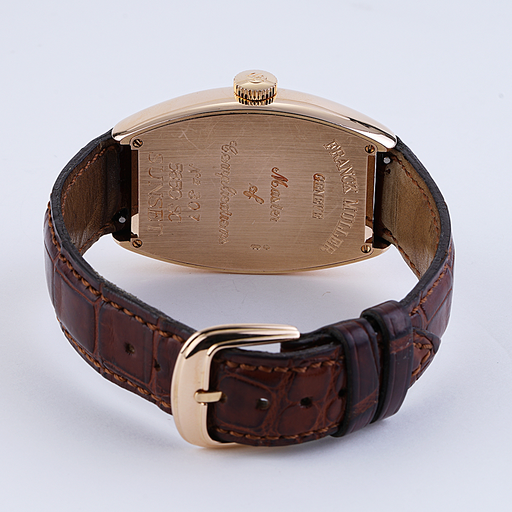 Franck Muller Sunset 18k Rose Gold | New York Jewelers Chicago