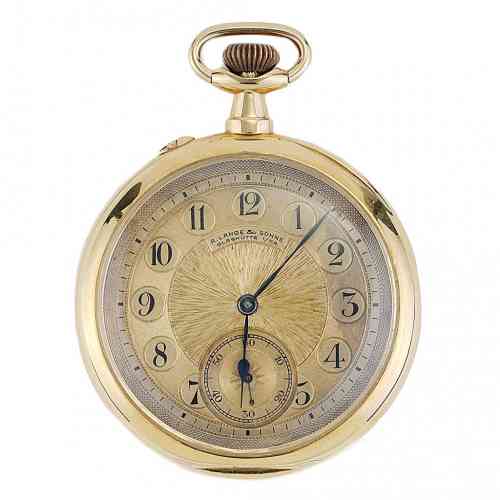 Lange outlet pocket watch