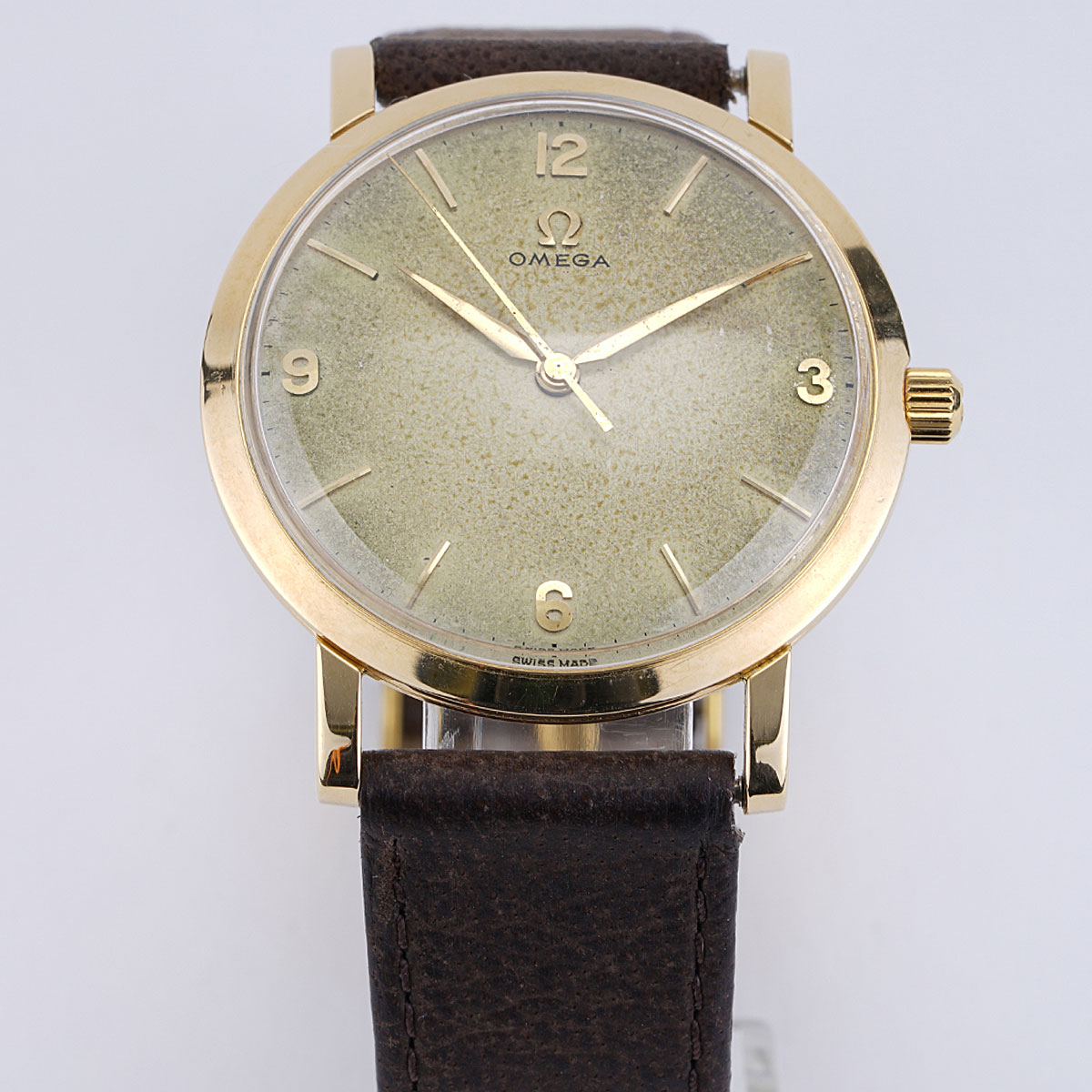 9ct gold sale omega watch