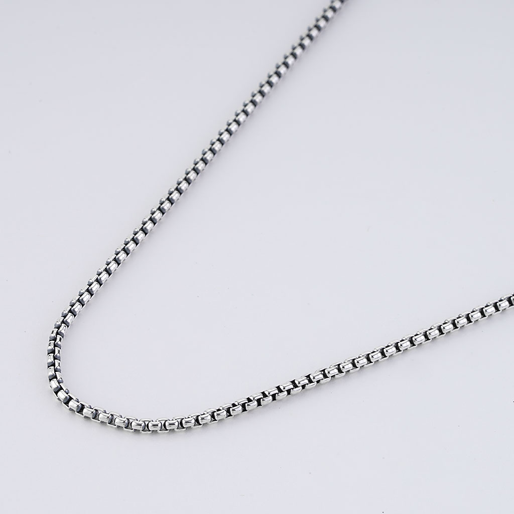 Box Chain in Pure Sterling Silver for Women Buy Now online