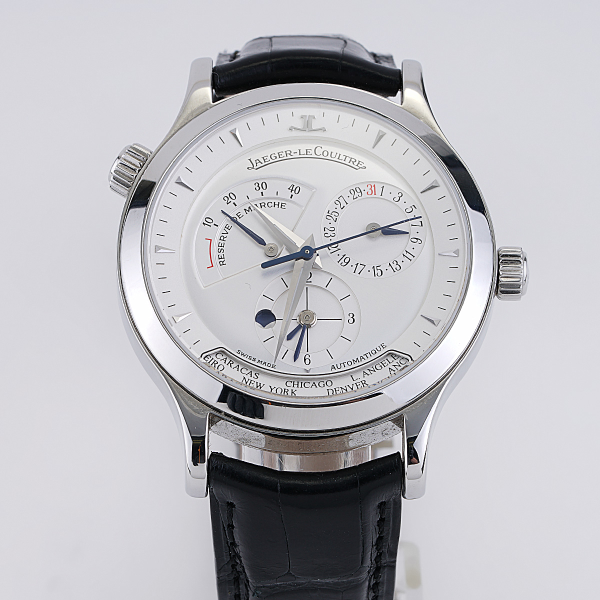 Jaeger Lecoultre Master Geographic Dual Time Circa 2004 New York