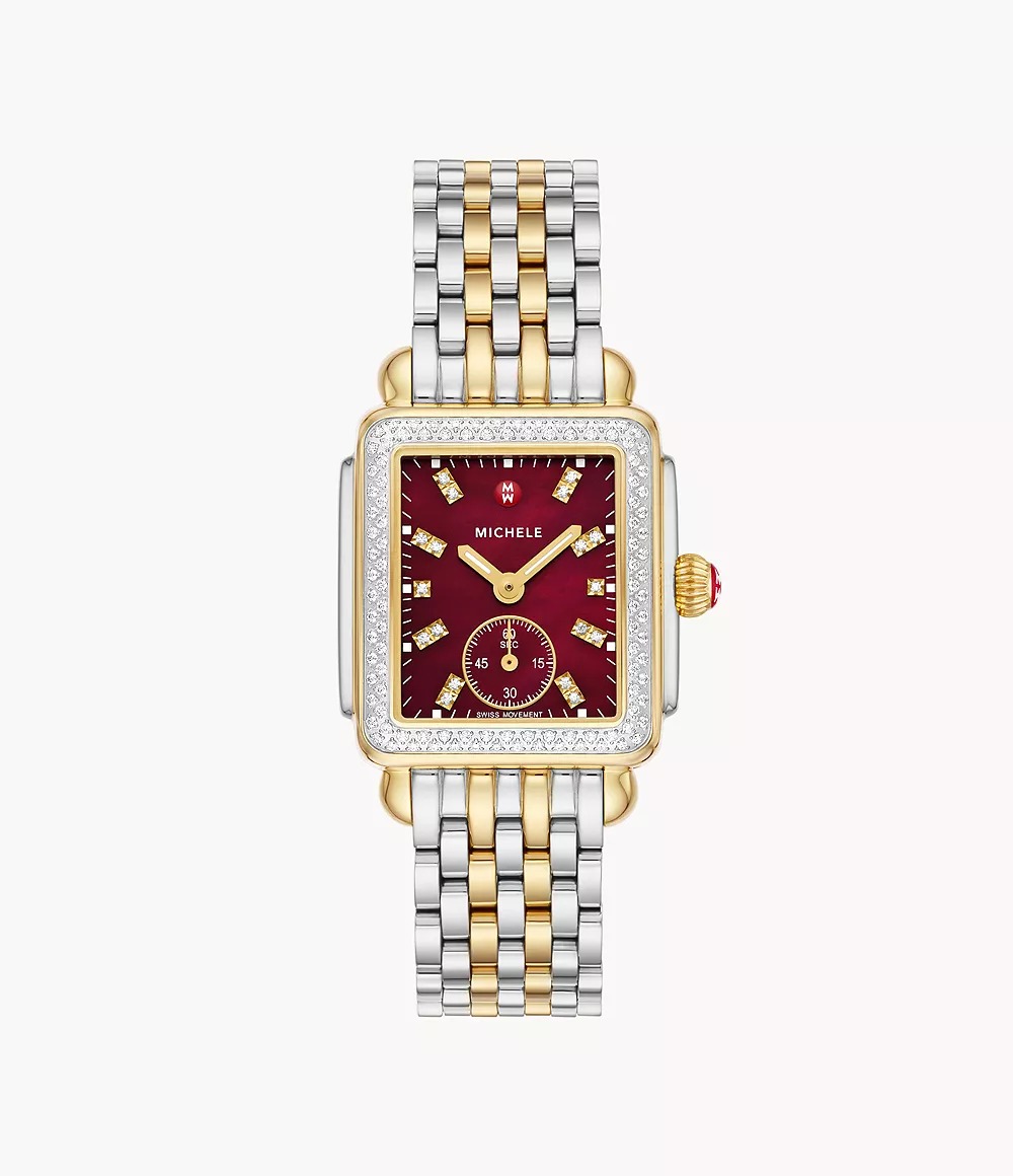 Michele mother of pearl watch hot sale