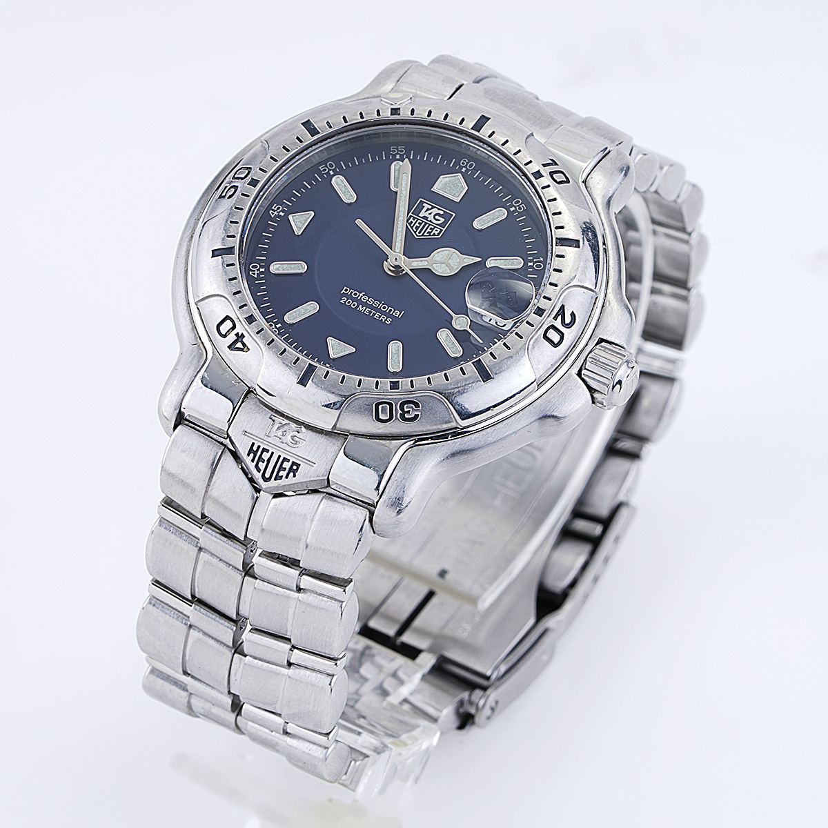 Tag Heuer 6000 Blue Dial Circa 1995 New York Jewelers Chicago