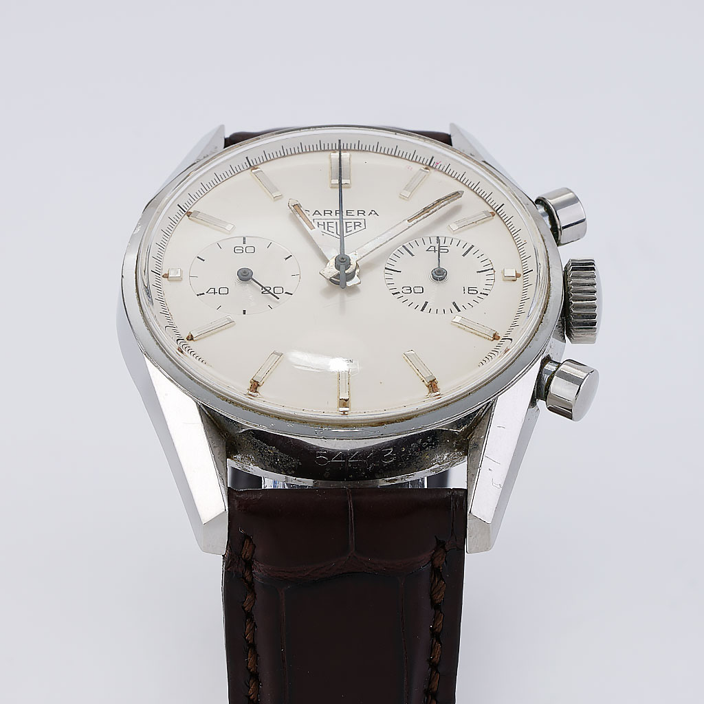 Vintage Heuer Carrera Chronograph Mens Watch Circa 1963 | New York Jewelers  Chicago