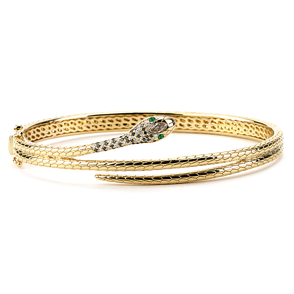 Shop Fabulous Emerald and 18K Gold Bracelet for Women | Gehna