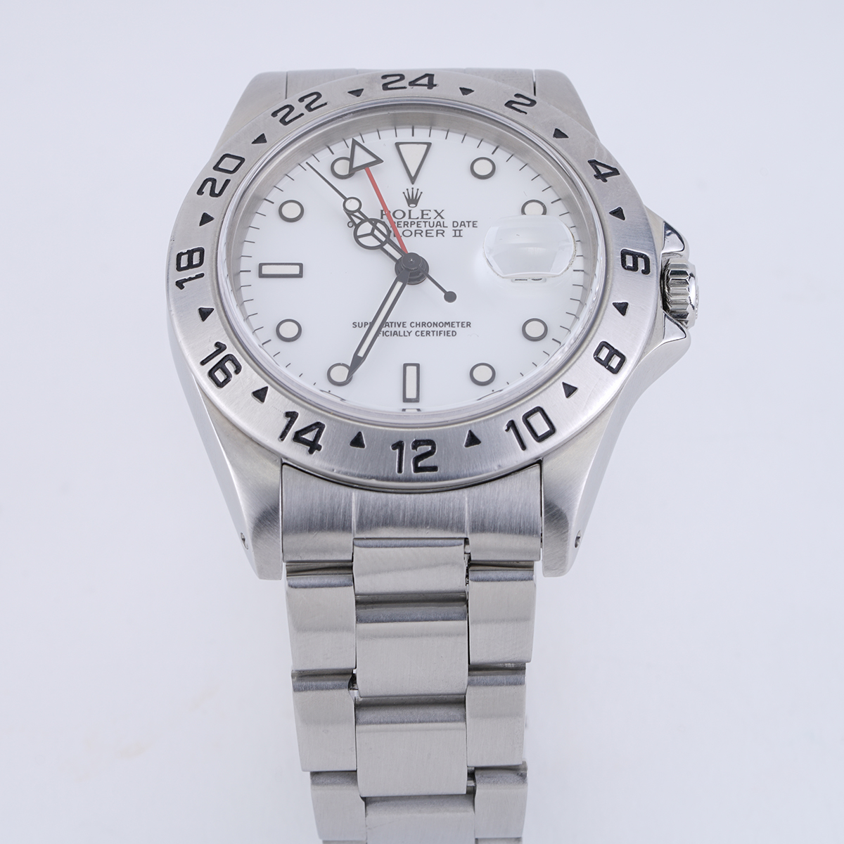 Rolex Explorer II Polar White Circa 1990 New York Jewelers Chicago