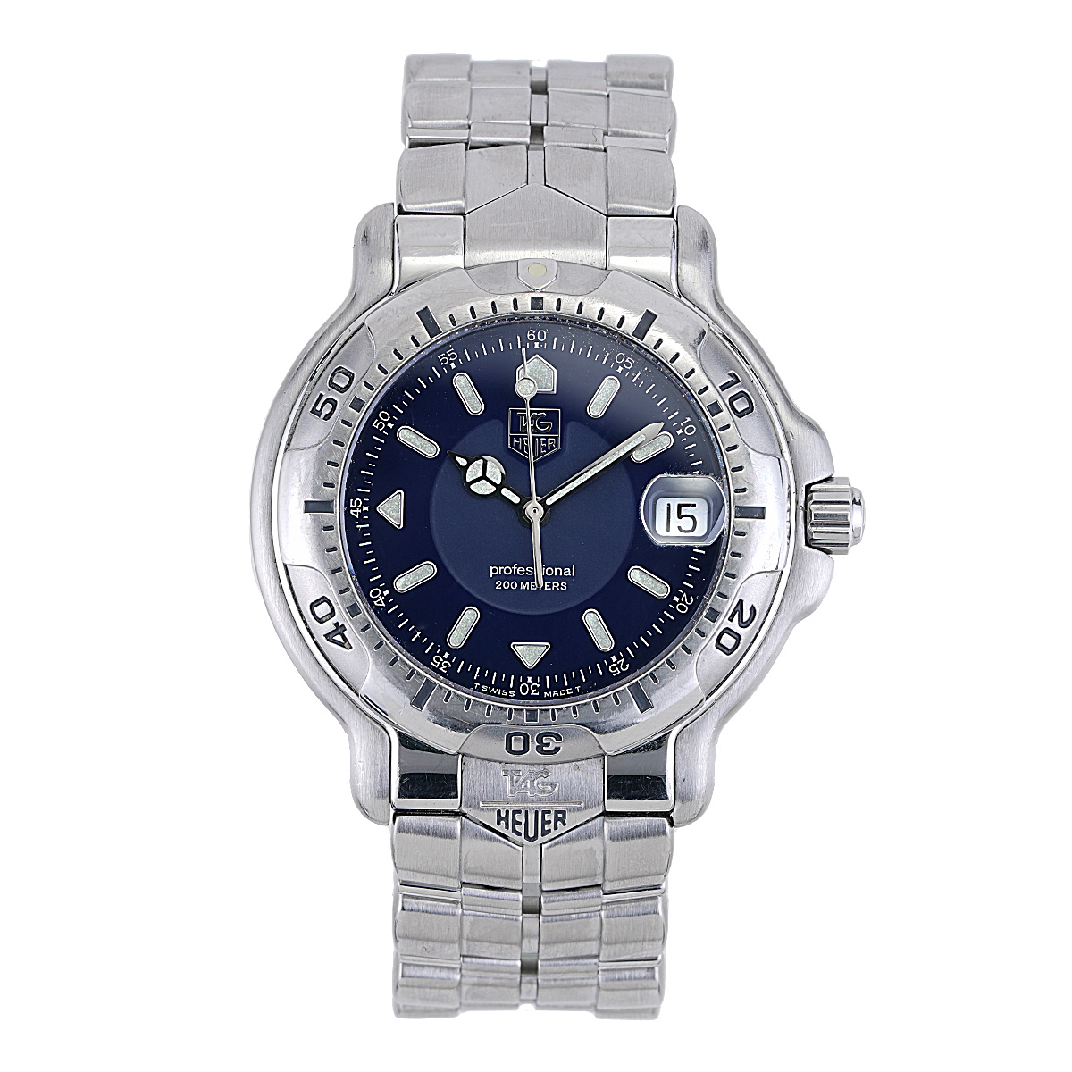 Tag Heuer 6000 Blue Dial Circa 1995 New York Jewelers Chicago