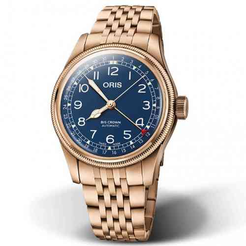 Oris Big Crown Bronze Pointer Date Blue Dial