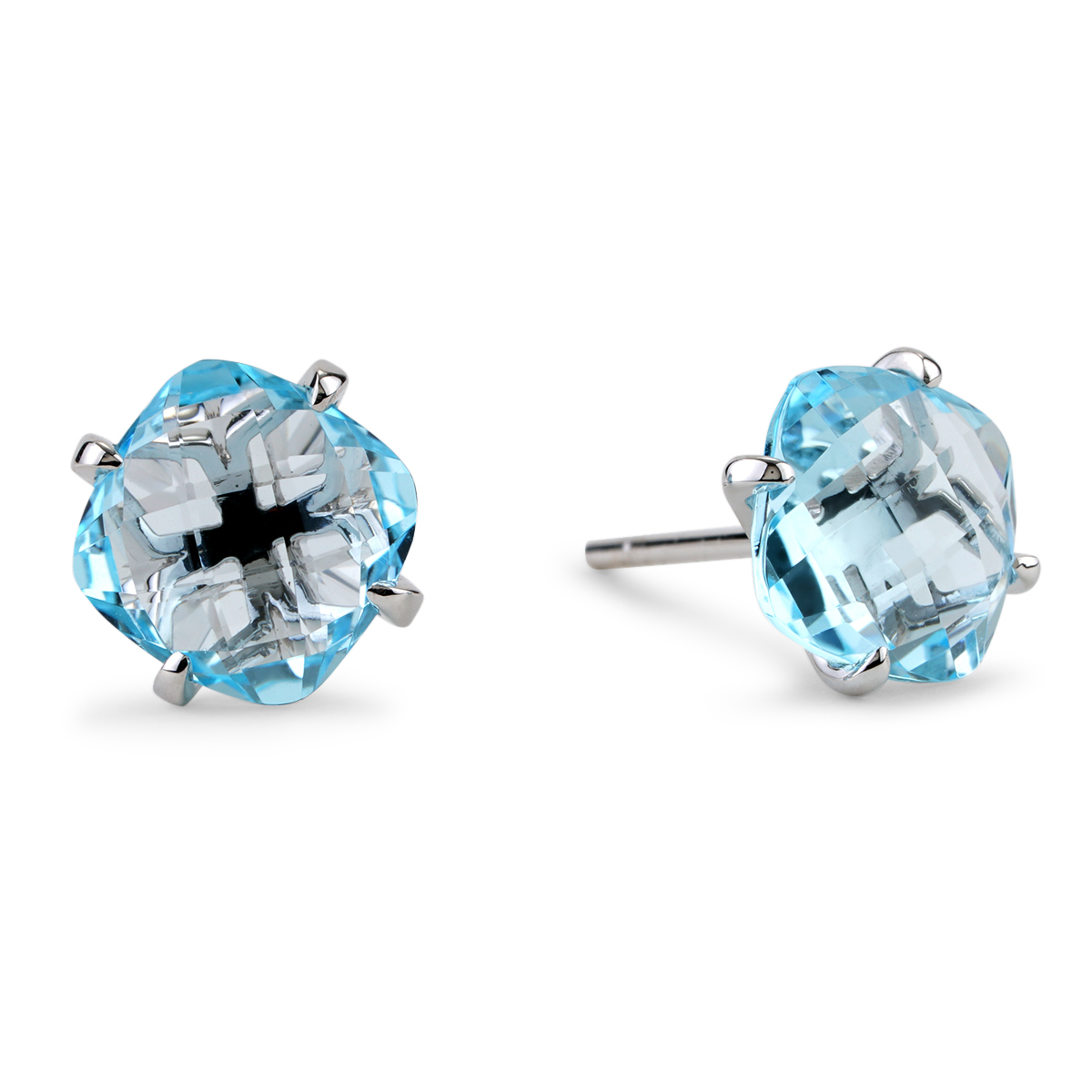 9ct Slice Topaz studs