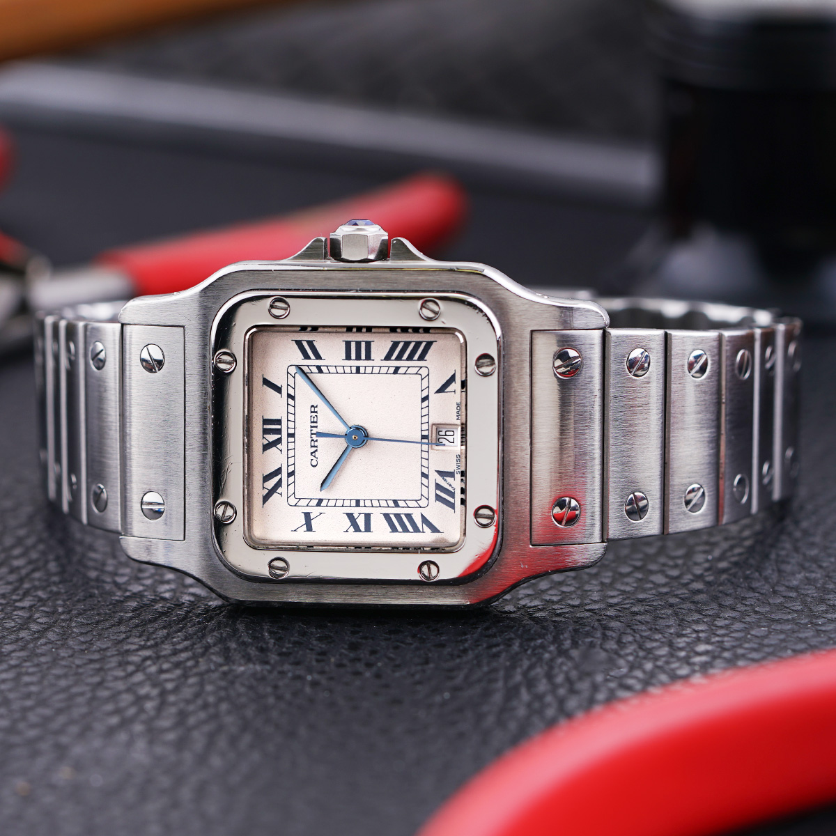 Cartier Santos 29mm Circa 1993 New York Jewelers Chicago