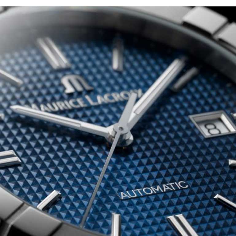 Maurice lacroix aikon online 42mm automatic blue dial