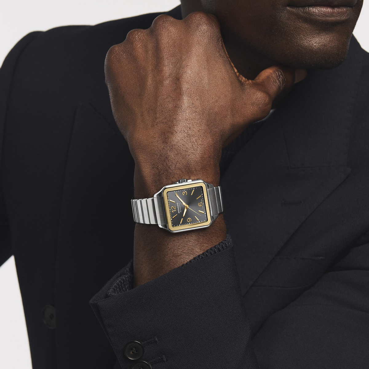 Movado Heritage 1917 Blue Dial Stainless Steel Band | New York