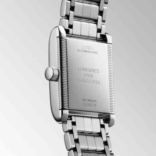 Longines Mini Dolcevita Silver Dial Stainless Steel Band