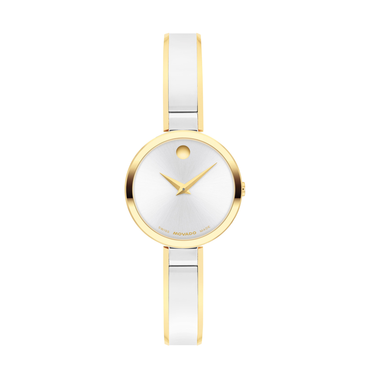 Movado Moda Silver Museum Dial Two Tone Band | New York  display picture 2