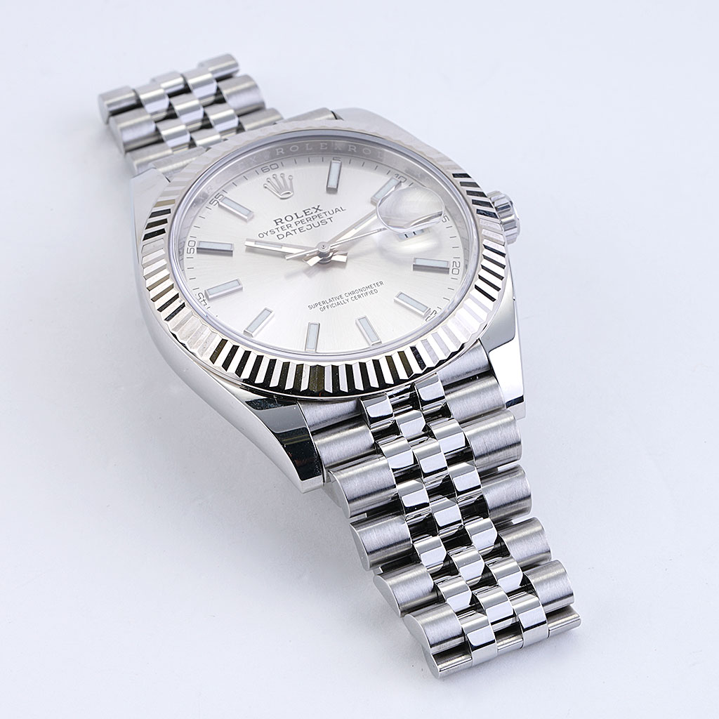 Rolex datejust 41 fluted clearance bezel