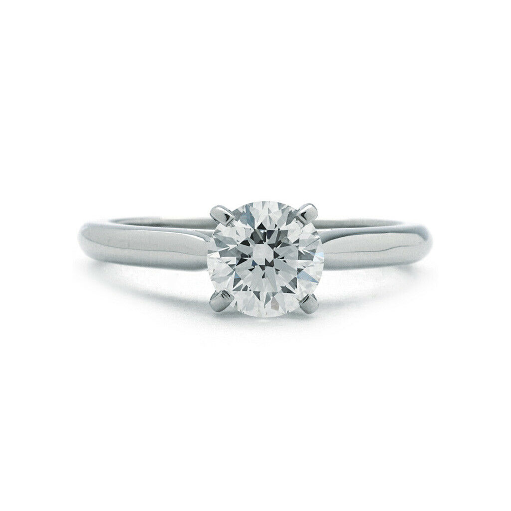 Cartier 0.90 CT GVS1 Solitaire Engagement Ring (With Original COA) | York Jewelers Chicago