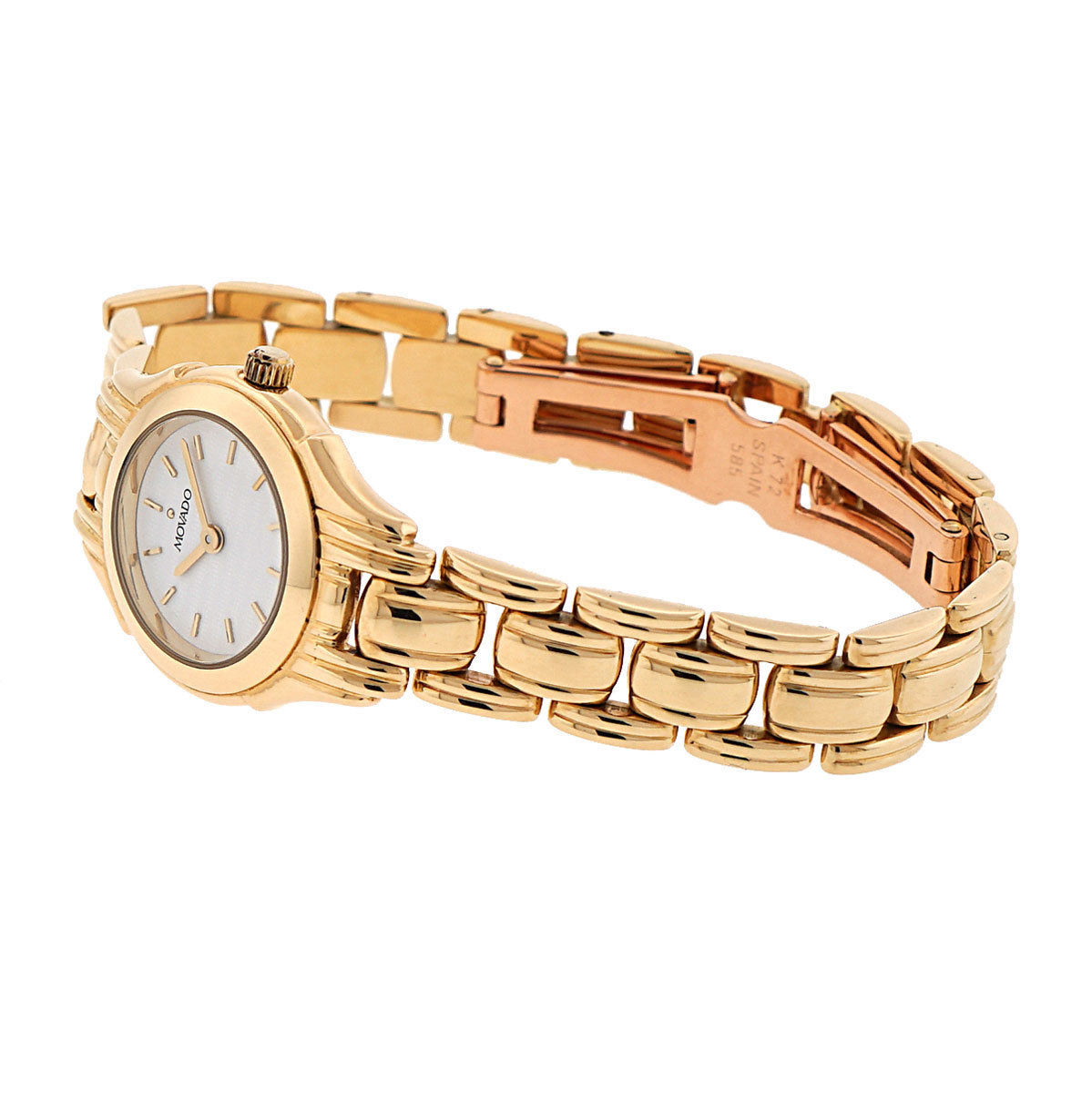 Movado 14K Solid Gold Watch W637182 14K Yellow Gold | New York Jewelers ...