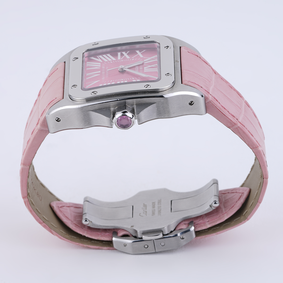 Cartier レザーベルト KD1RRU57 ピンク Cartier レザーベルト KD1RRU57 ピンク