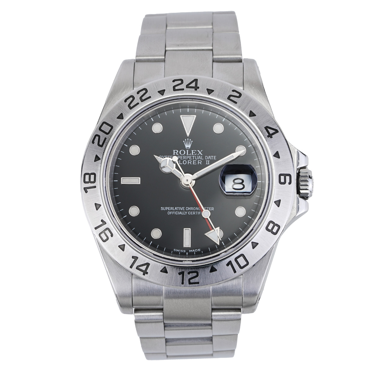 Rolex Explorer II Black Dial Circa 2002 New York Jewelers Chicago