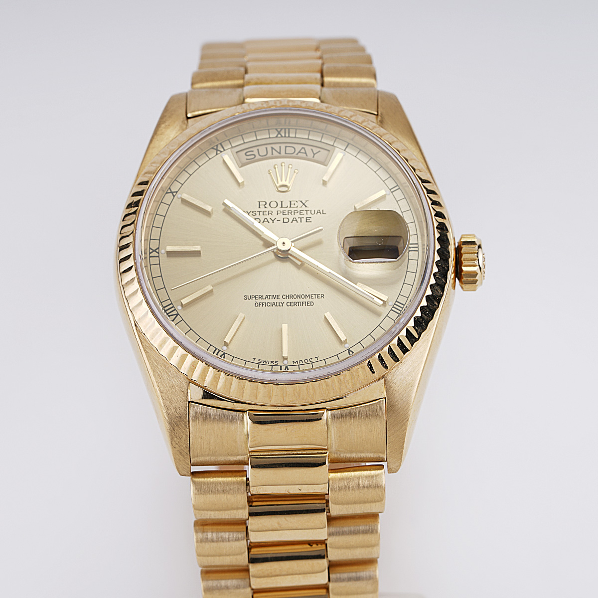 Rolex President 36mm Circa 1985 New York Jewelers Chicago