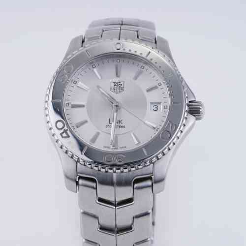 TAG Heuer Link Silver Circa 2010 New York Jewelers Chicago