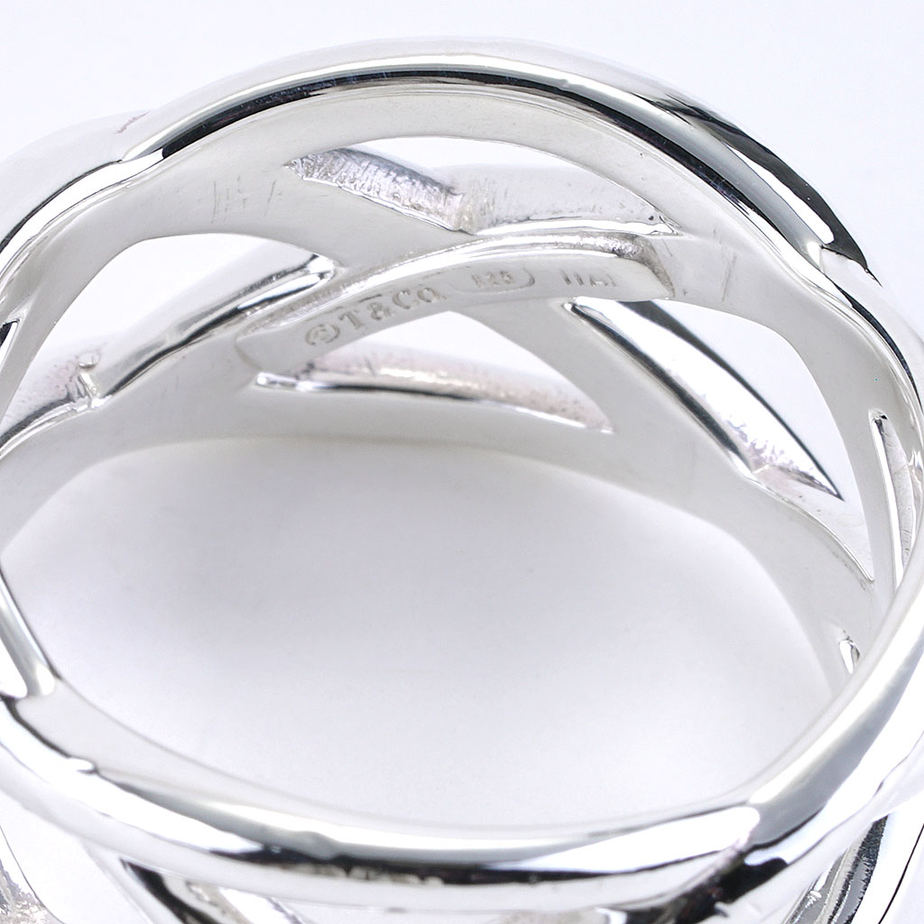 Tiffany & Co. Woven Collection Braided Crisscross Ring in Tiffany & Co. Woven Collection Braided Crisscross Ring in