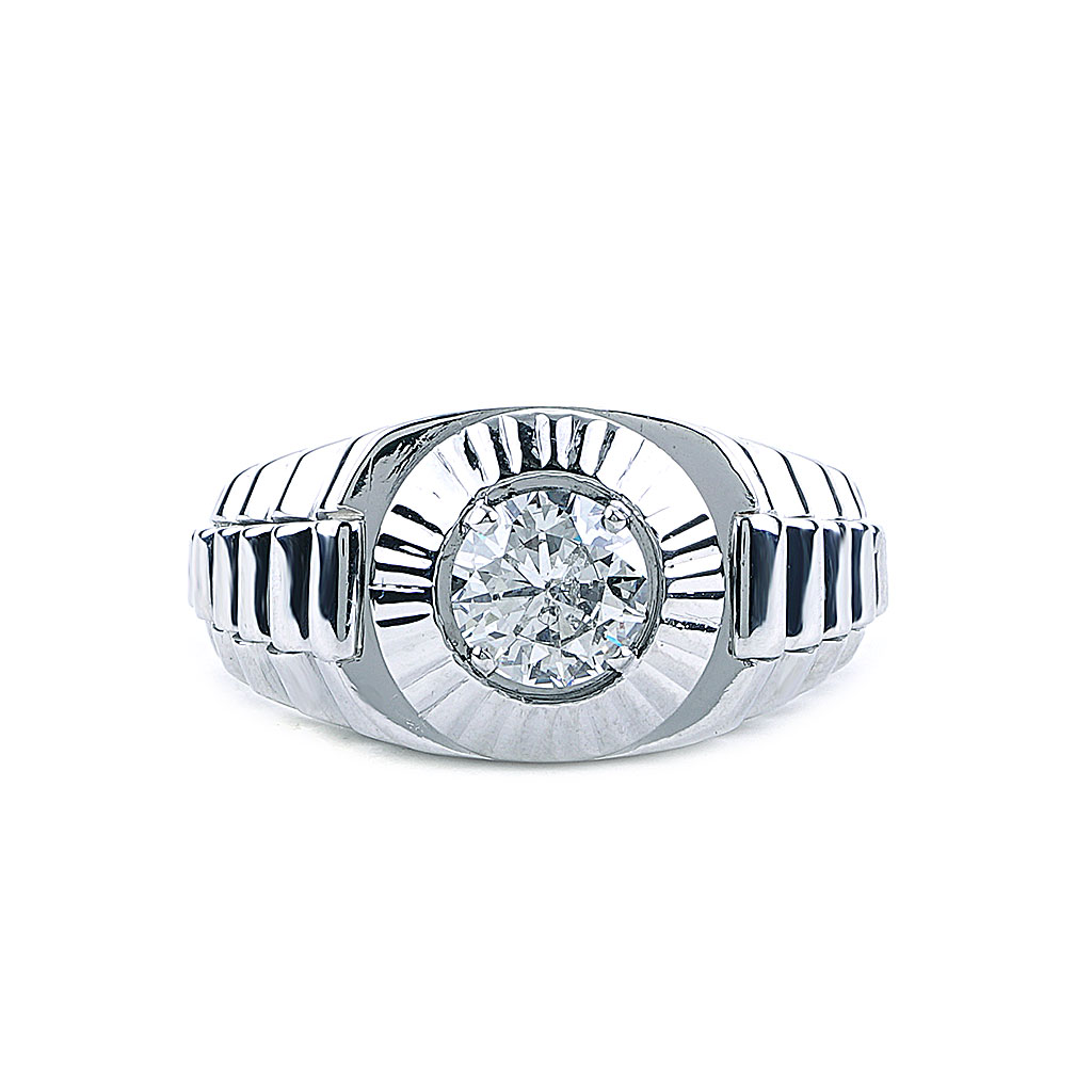 Estate Mayors Jewelers Rolex Diamond Ring in 18K Gold - Honolulu, Hawaii