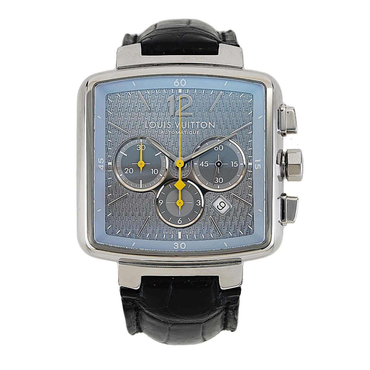 Louis Vuitton Speedy Chronograph Watch, 40mm in Metallic for Men