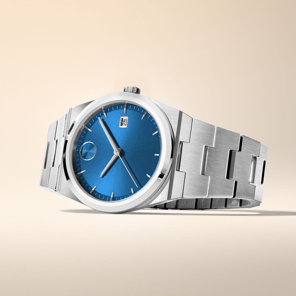 Movado Bold Quest Blue Dial Stainless Steel Bracelet | New Movado Bold Quest Blue Dial Stainless Steel Bracelet | New