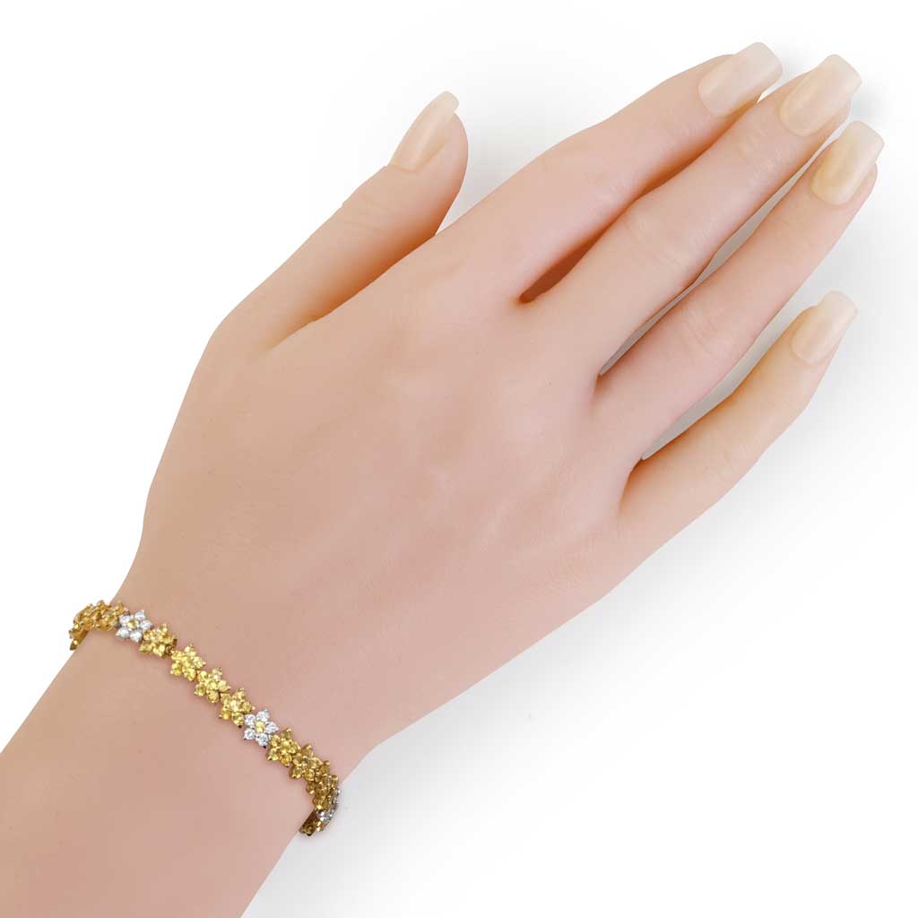 Labradorite & Yellow Sapphire Bracelet, Delicate Multi Gemstone Stacking  Skinny Bracelet, Labradorite Bracelet, Orange Sapphire Jewelry - Etsy