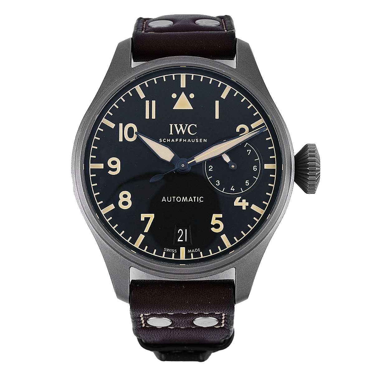 IWC Big Pilot Heritage Titanium IW501004 Black Dial 46mm Circa 2020 IWC Big Pilot Heritage Titanium IW501004 Black Dial 46mm Circa 2020