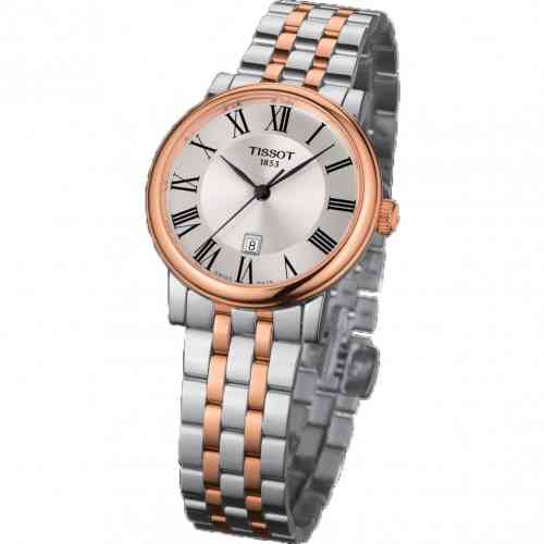 Tissot Carson Premium Lady Two-Tone Rose | New York Jewelers