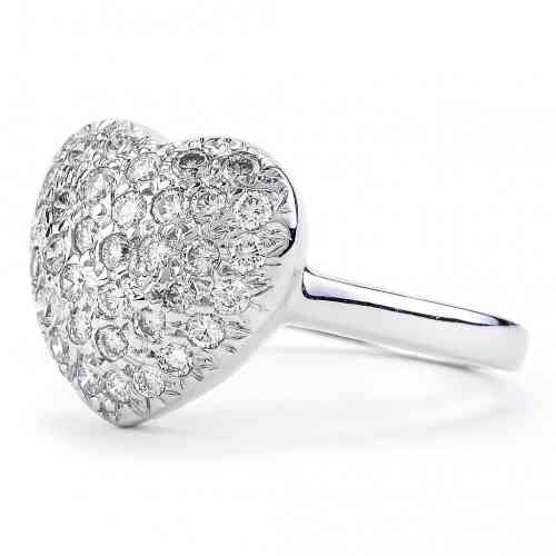 Be Mine Pavé Heart Ring 13号 Be Mine Pavé Heart Ring