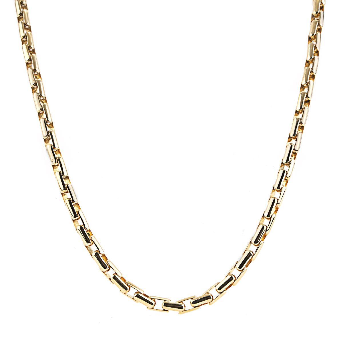 Baraka Brev 18K Yellow Gold Link Chain Necklace 20in.