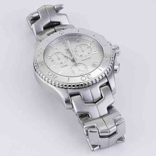 TAG Heuer Link Silver Dial Chronograph | New York Jewelers Chicago