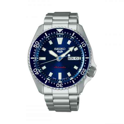 Seiko 5 Sports SKX Series Blue Dial Stainless Band | New York