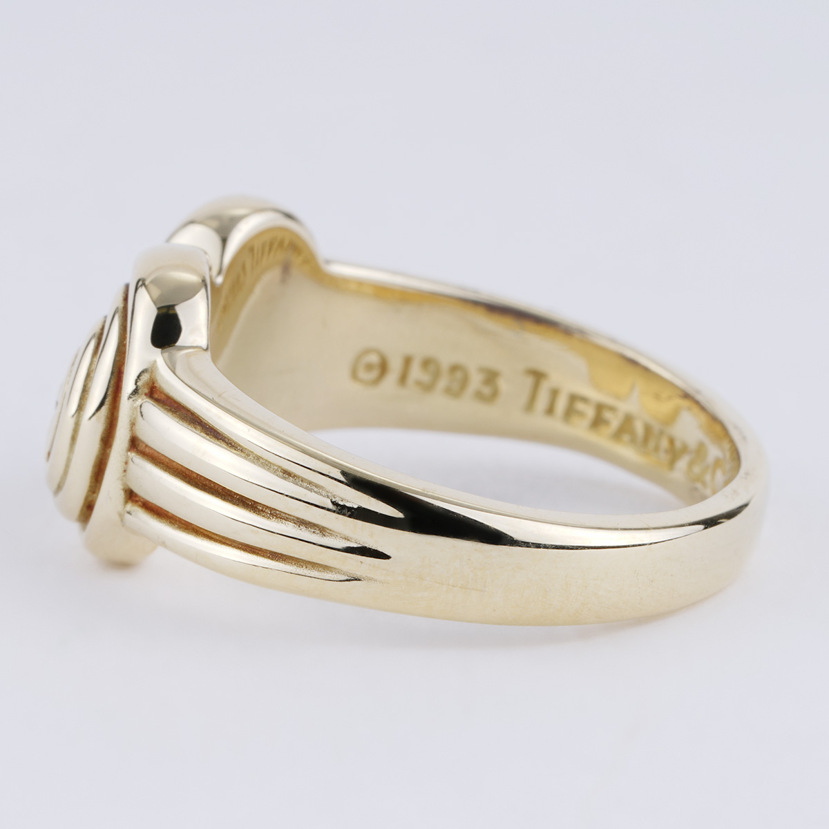 Tiffany & Co. Platinum Diamond Engagement Ring - Size 5.75 - Ruby Lane
