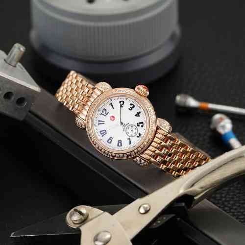 Michele Rose Gold 26mm CSX Watch w/ manufacturers s-l400.jpg main image 3