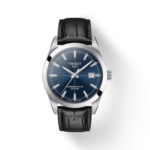 tissot silicium blue