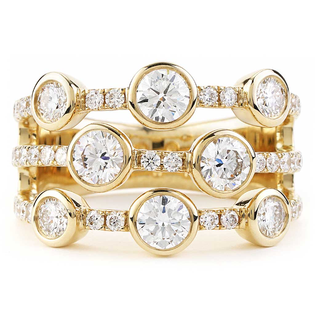 9ct gold bubble ring – Nikki Stark Jewellery