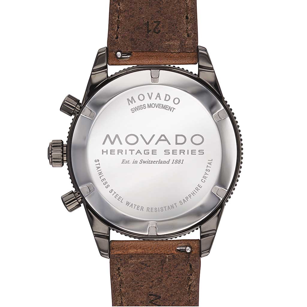 Movado Heritage Series Calendoplan S 3650060 Stainless Steel New